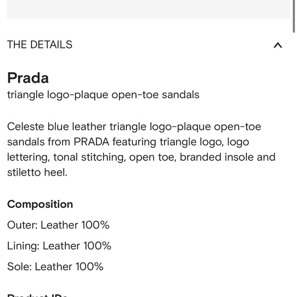 Prada triangle logo-plaque open-toe sandals 💙 - Picture 5 of 8
